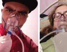 David, quien se enfermó de covid-19 antes que su madre María de Lourdes, buscó por decenas de hospitales hasta encontrar una cama libre para ella en Ciudad de México. CORTESÍA DAVID RESÉNDIZ