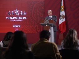 López Obrador aseguró que lo que se hace en las conferencias de prensa es garantizar el derecho que tiene el pueblo de informarse. SUN / ARCHIVO