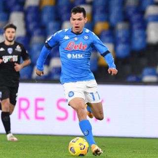 Mexicanos en Europa: "Chucky" Lozano marca golazo con el Napoli en la Copa de Italia