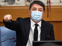 El líder de Italia Viva, Matteo Renzi, abrió una crisis en el Gobierno de Giuseppe Conte tras anunciar la dimisión de las dos ministras de su partido. EFE/E. Ferrari