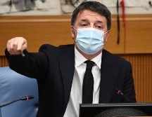 El líder de Italia Viva, Matteo Renzi, abrió una crisis en el Gobierno de Giuseppe Conte tras anunciar la dimisión de las dos ministras de su partido. EFE/E. Ferrari