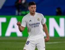 El delantero había brillado con el Eintracht Frankfurt en la temporada 2018-2019 con 17 tantos en la Bundesliga, lo que llevó a que el Real Madrid lo fichara hasta 2025. TWITTER / @realmadrid