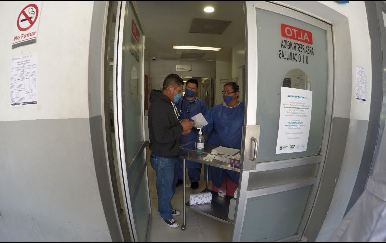 Desde el 20 de marzo de 2020, la unidad Delgadillo Araujo fue reconvertida para atender sólo a pacientes de COVID-19. EL INFORMADOR/Archivo