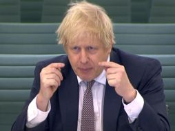 Boris Johnson recordó que una de cada tres personas infectadas con el coronavirus es asintomática. AFP