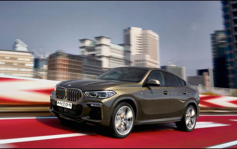 Este color denominado Cerium Grey hace ver a la X6 con mucho porte y atlética a la vez. ESPECIAL/BMW