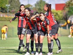 Además de arrancar el torneo con paso perfecto de dos victorias, Atlas venció a Tigres por segunda vez en la historia de la Liga MX Femenil. Imago7 / S. Bautista