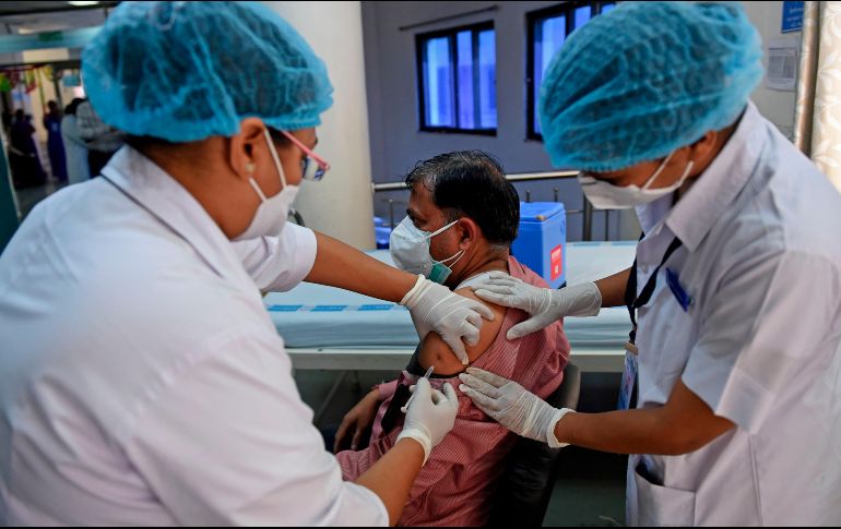 México es el país de América Latina que más vacunas contra COVID-19 ha aplicado. AFP/S. Panthaky