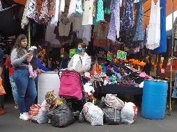 Esta fue una de las postales de ayer en el tianguis de San Juan Bosco. EL INFORMADOR/A. Camacho