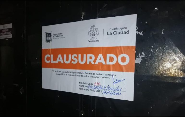 os inspectores tapatíos verificaron más de 400 establecimientos. ESPECIAL / Ayuntamiento de Guadalajara