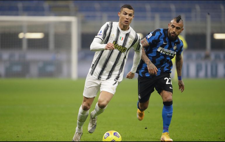 Cristiano Ronaldo no pudo ser decisivo para la Juventus. AP / L. Bruno