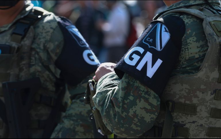 Otros seis elementos de la Guardia Nacional resultaron lesionados en el accidente. SUN/ARCHIVO