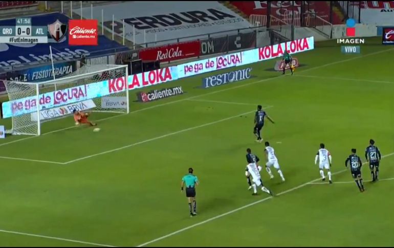 El resultado al medio tiempo se mantiene empatado sin goles en el Estadio La Corregidora. ESPECIAL