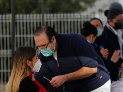 En la primera etapa, las vacunas solo se aplican a personal médico que labora en atención a COVID-19. EFE/ARCHIVO