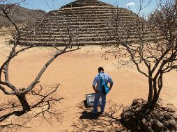 VISITA.  El Centro Interpretativo Guachimontones restringió su entrada a 50% como parte de las medidas para enfrentar los contagios por COVID-19.