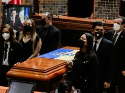 El pasado 19 de diciembre se realizó un homenaje de cuerpo presente a Aristóteles Sandoval, en la Cámara de Diputados. EL INFORMADOR/ARCHIVO