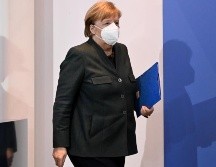 La canciller alemana, Angela Merkel, celebró que las restricciones ya comienzan a 
