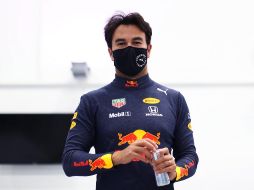 ''Tengo que dar el siguiente paso en todos los aspectos y creo que estoy preparado para ello'', dice el mexicano en su primera entrevista como piloto de Red Bull Racing. TWITTER / @redbullMEX
