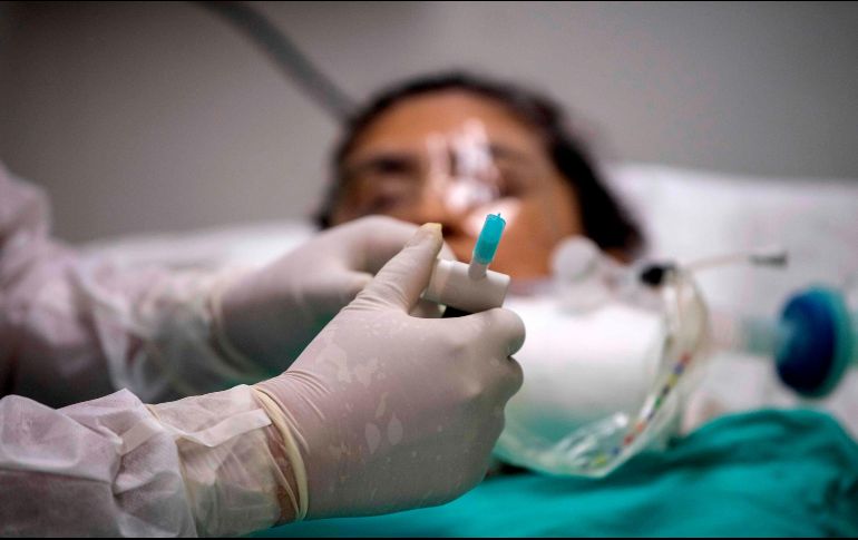 La información de la ocupación hospitalaria, dice la SSJ, es dinámica y puede fluctuar en cuestión de minutos.AFP/ARCHIVO