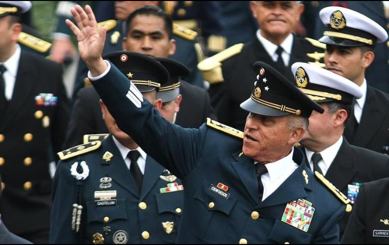 La FGR concluyó que el extitular de la Secretaría de la Defensa Nacional (Sedena), Salvador Cienfuegos, no tiene vínculos con el narcotráfico. EFE/ARCHIVO