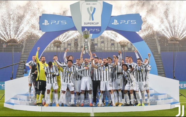 Es la novena 'Supercoppa' que conquista la Juventus, que amplía así su ventaja en el palmarés de esta competición. TWITTER/@juventusfces
