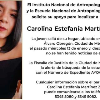 Carolina Estefanía: Fiscalía revela la causa de muerte de la joven