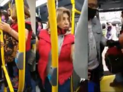 Por negarse a bajar del Metrobús con su mascota, surge #LadyPerro