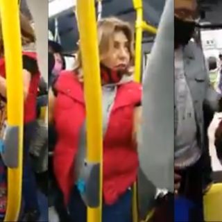 Por negarse a bajar del Metrobús con su mascota, surge #LadyPerro