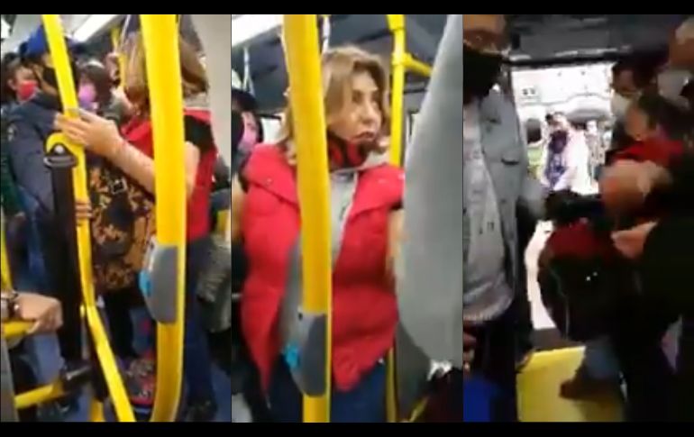 Por negarse a bajar del Metrobús con su mascota, surge #LadyPerro