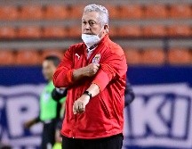 Víctor Manuel Vucetich criticó la falta de actitud y convicción de su equipo, así como las graves fallas en el juego aéreo. IMAGO7/L. Miranda