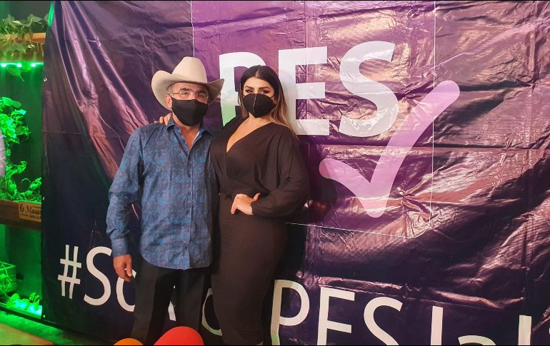Vicente Fernández Jr. y su novia, Mariana González Padilla, revelaron su interés por contender por una diputación local. En enero pasado, EL INFORMADOR/ARCHIVO