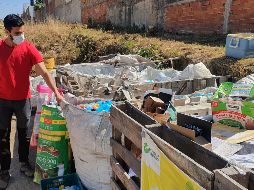 Para la recolección los activistas se aliaron con empresas de reciclaje de todo tipo de material. EL INFORMADOR/ G. Gallo
