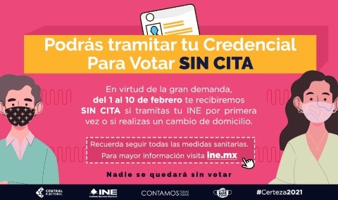 Ine Cinco Claves Para Tramitar La Credencial Sin Cita El Informador
