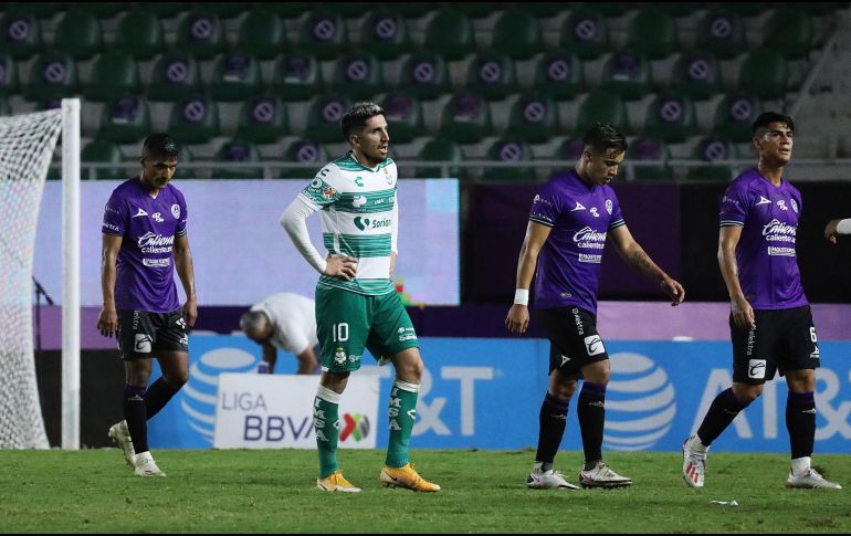 Diego Valdés consiguió batir la portería de Mazatlán, pero el gol fue anulado por fuera de lugar. IMAGO7/E. Reséndiz