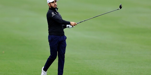 Gaby L&oacute;pez y Abraham Ancer dan pelea