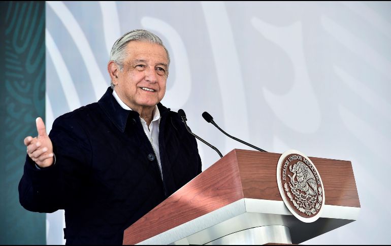 López Obrador aseguró que en sexenios anteriores, al Ejecutivo federal no se le entregaba un parte de seguridad diario. EFE / Presidencia de México