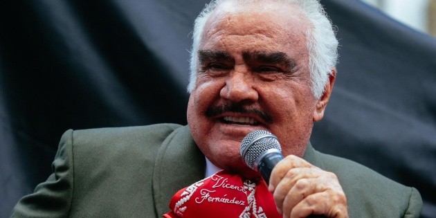 Vicente Fernández responds to accusations: “Do not hesitate”