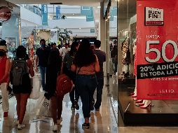 Se reporta un avance de 5.8% en las ventas de ropa y de 11.9% en las ventas de las tiendas departamentales. EL INFORMADOR/ARCHIVO