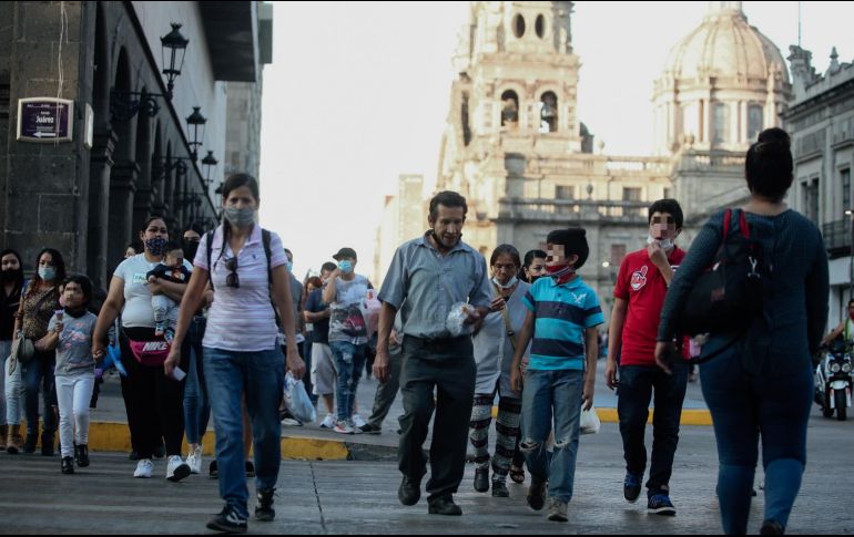 Guadalajara acumula cinco millones 268 mil 642 habitantes, por debajo de Monterrey con cinco millones 341mil 171. EL INFORMADOR/ARCHIVO