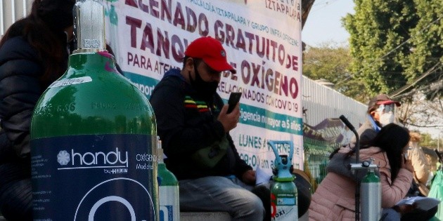 COVID-19: Delincuencia estar&iacute;a involucrada en sobreprecio del ox&iacute;geno en M&eacute;xico