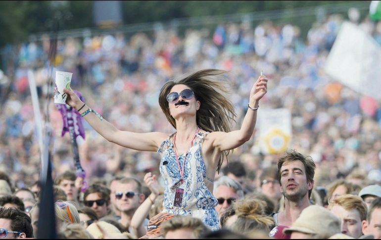 EFECTO CASCADA. La cancelación del Festival Glastonbury, en Inglaterra, genera afectaciones a todo el circuito de conciertos en Europa. EFE