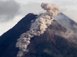 PELIGRO. La última gran erupción del Merapi, en 2010, causó 347 fallecidos. AP