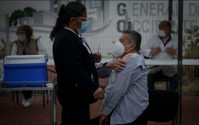 La vacuna Pfizer, que es la única que se administra actualmente en México. EL INFORMADOR/ F. Atilano