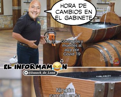 Ajustes en el gabinete