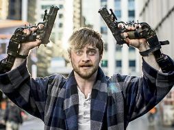 Daniel Radcliffe. El actor participa en una de las escenas de la cinta “Manos a las armas”. ESPECIAL