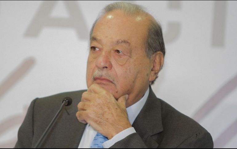 Por su edad, Slim pertenece al grupo de población con mayor riesgo de enfermarse de gravedad tras contraer el coronavirus, que ha dejado más de 152 mil muertos en México. NTX / ARCHIVO