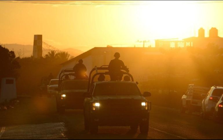 Indican que los tiroteos iniciaron esta mañana antes de llegar a la comunidad de El Aguaje. AFP/ARCHIVO