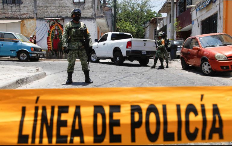 México ha registrado los dos años más violentos de su historia durante los primeros dos años de AMLO, con 34 mil 689 víctimas de asesinato en 2019 y 34 mil 558 en 2020. EFE / ARCHIVO