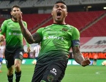 Darío Lezcano celebra el primer gol del encuentro. IMAGO 7/S. Bautista