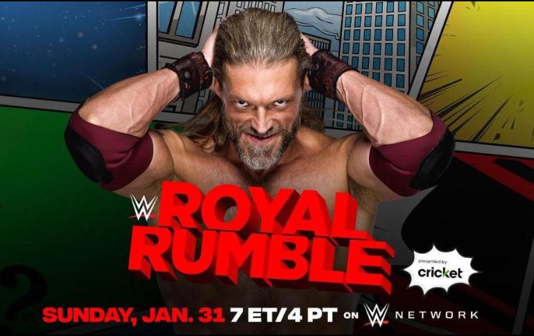 Esta tarde de domingo la WWE realizará su primera gran fiesta del 2021 con la trigésima cuarta edición del Royal Rumble. TWITTER / @WWE