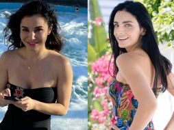 Martha Higareda pasó el fin de semana con Aislinn y Kailani. ESPECIAL
